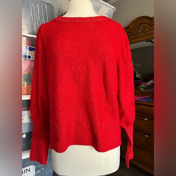 Puff Sleeve Sweater - Picture 1 of 7